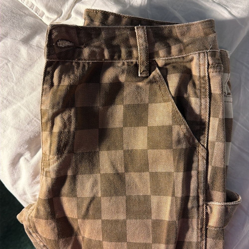 Checkered Brown and Cream PacSun jeans - Picture 8 of 8